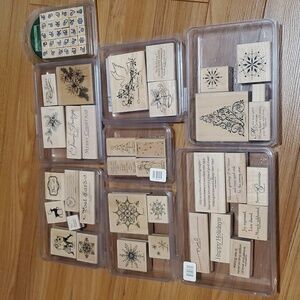 Stampin' Up various Holiday & Christmas stamp kits